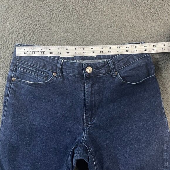 Barbell Apparel Jeans Mens 32 (Fits 30x32) Blue Athletic Fit Dark Wash Stretch - Picture 13 of 16